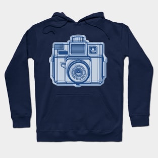 ISSF Society6 logo BLUEReverse Hoodie